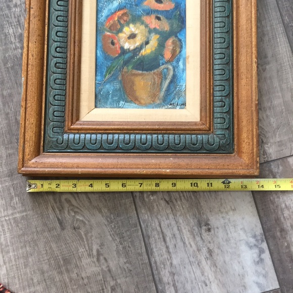 Beautiful vintage painting painting. - Picture 10 of 12